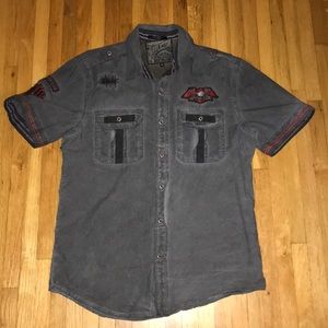 Affliction button down